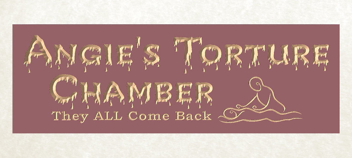 24 X 8 Exterior grade MDF (Extira) sign with burgundy surface