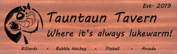 Tauntaun Tavern sign